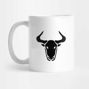 Minimalist Taurus Bull Mug